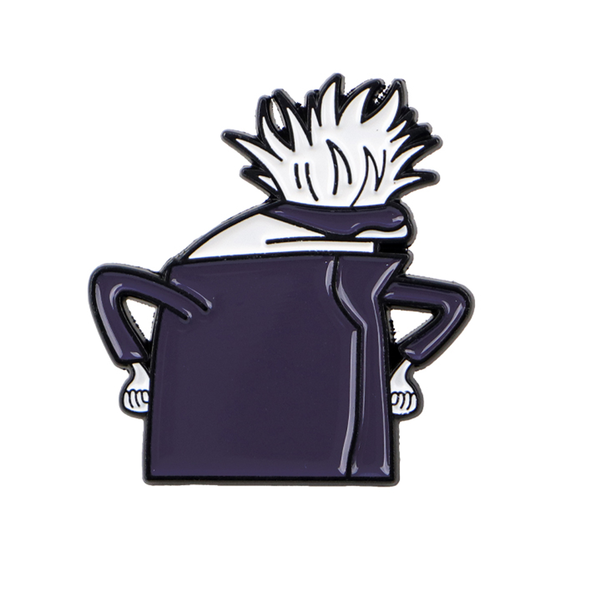 Embroidery Illustration - Funny Enamel Pin Cartoon Anime Badge