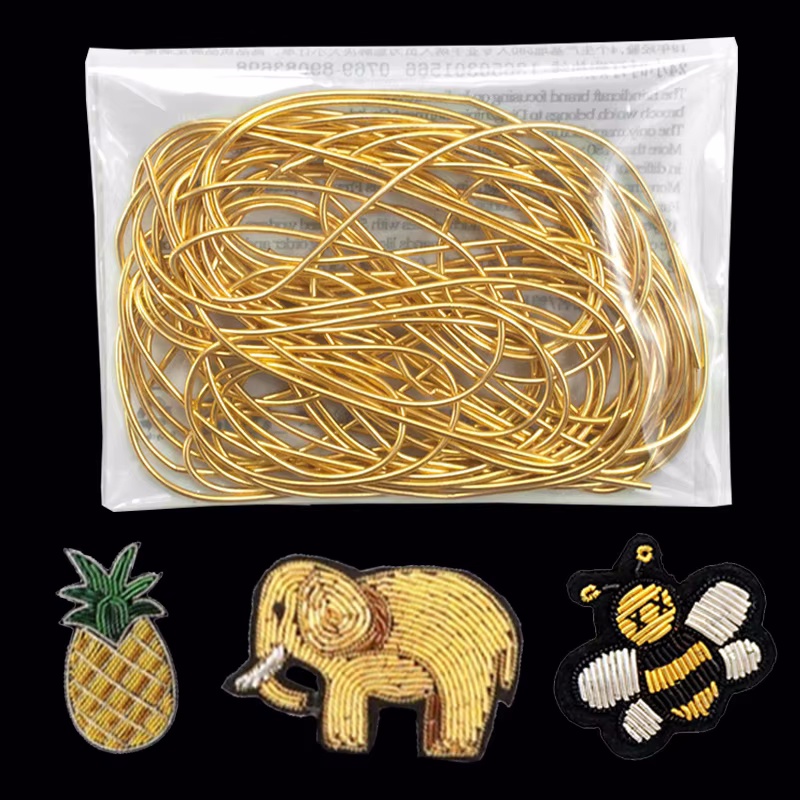 Embroidery Machine - 2.6M 1-1.5mm Bullion Wire French Coil