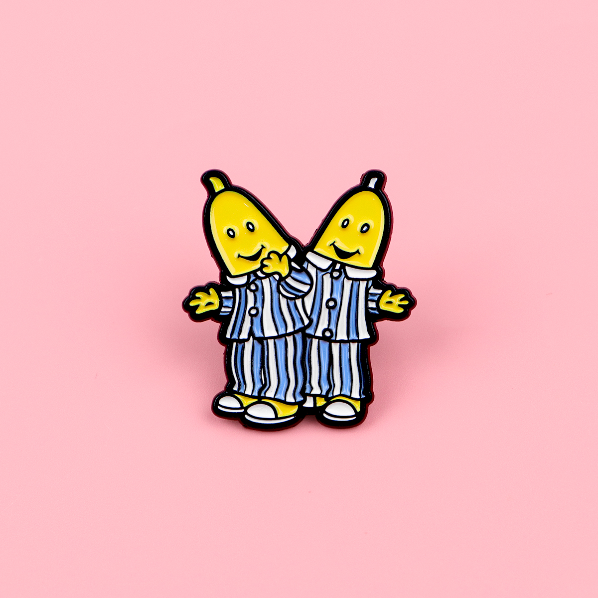 Embroidery Wallpaper - Funny Pajama Banana Man Enamel Pins
