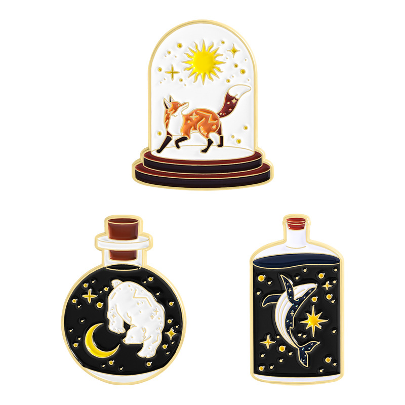 Starry Sky Magic Bottle Animal - Embroidery Whale avis et prix