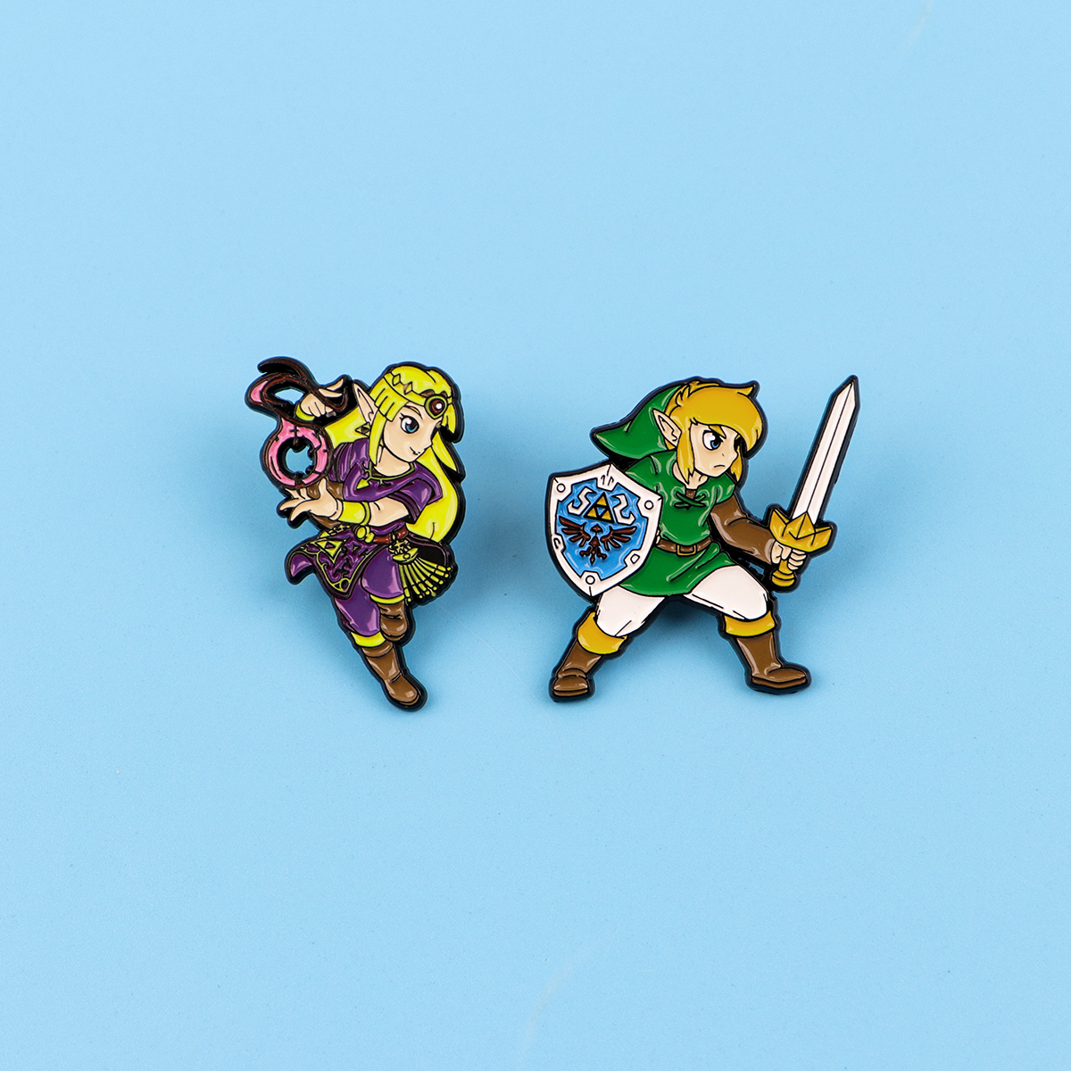 Cool Figure Enamel Pin Cartoon - Embroidery Illustration avis et prix