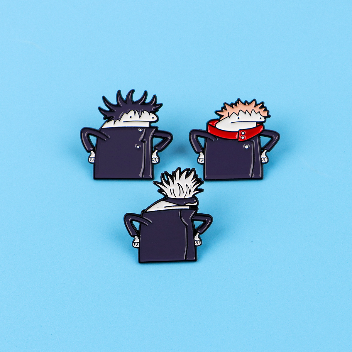 Funny Enamel Pin Cartoon Anime - Embroidery Illustration avis et prix