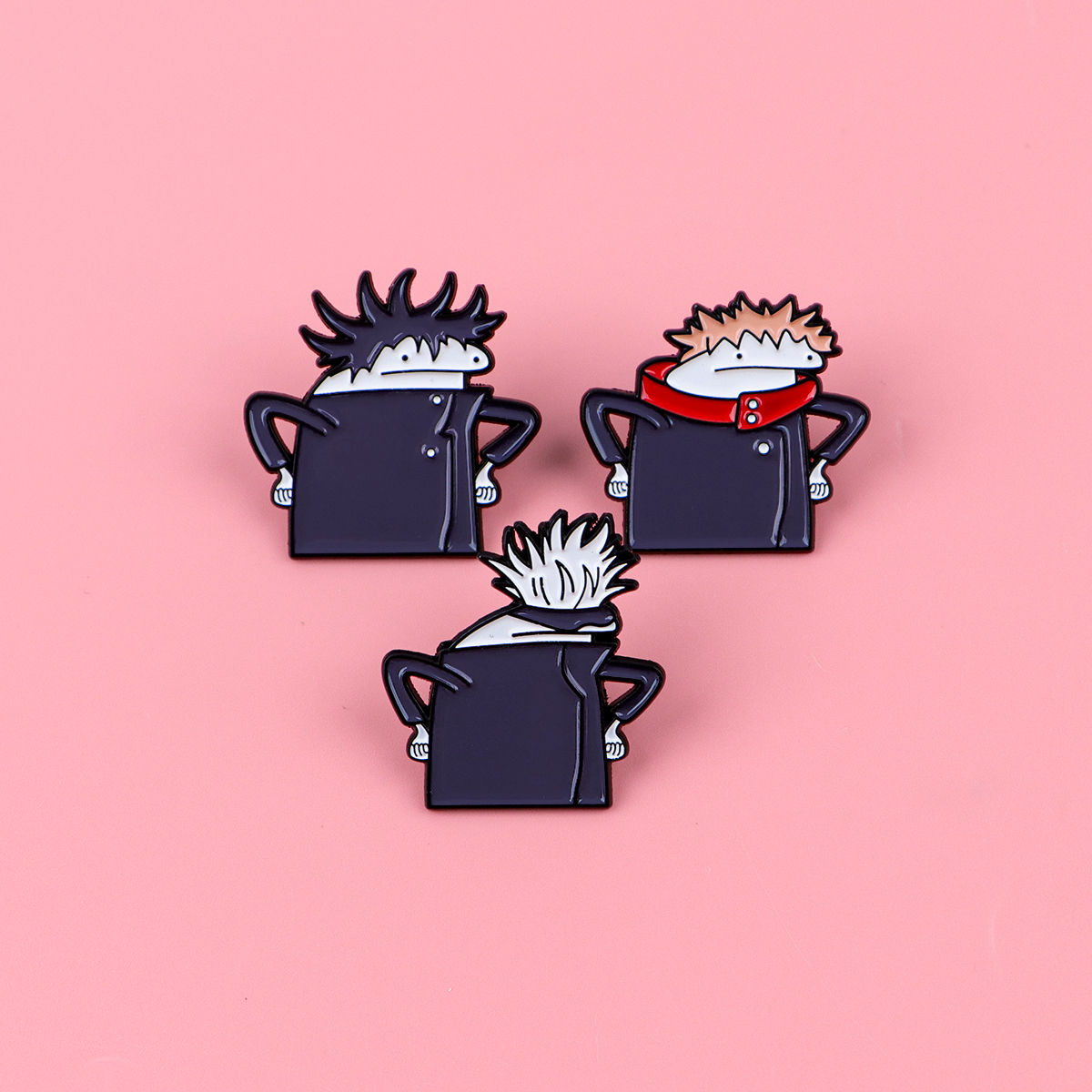 Funny Enamel Pin Cartoon Anime - Embroidery Illustration avis et prix