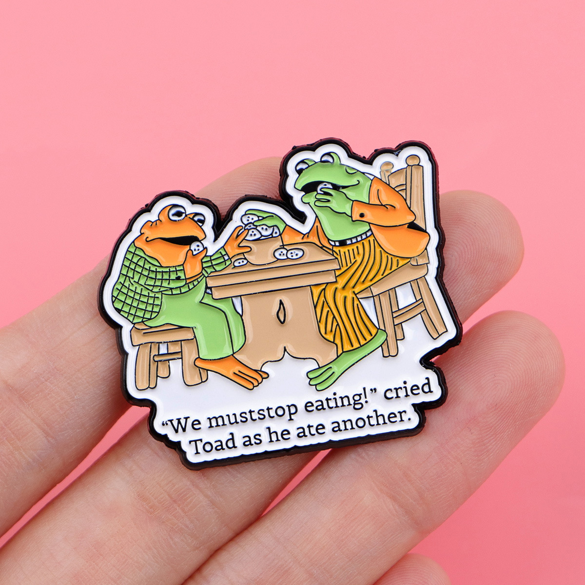 Cartoon Frog Brooch Pin Badge  - Embroidery Wallpaper avis et prix