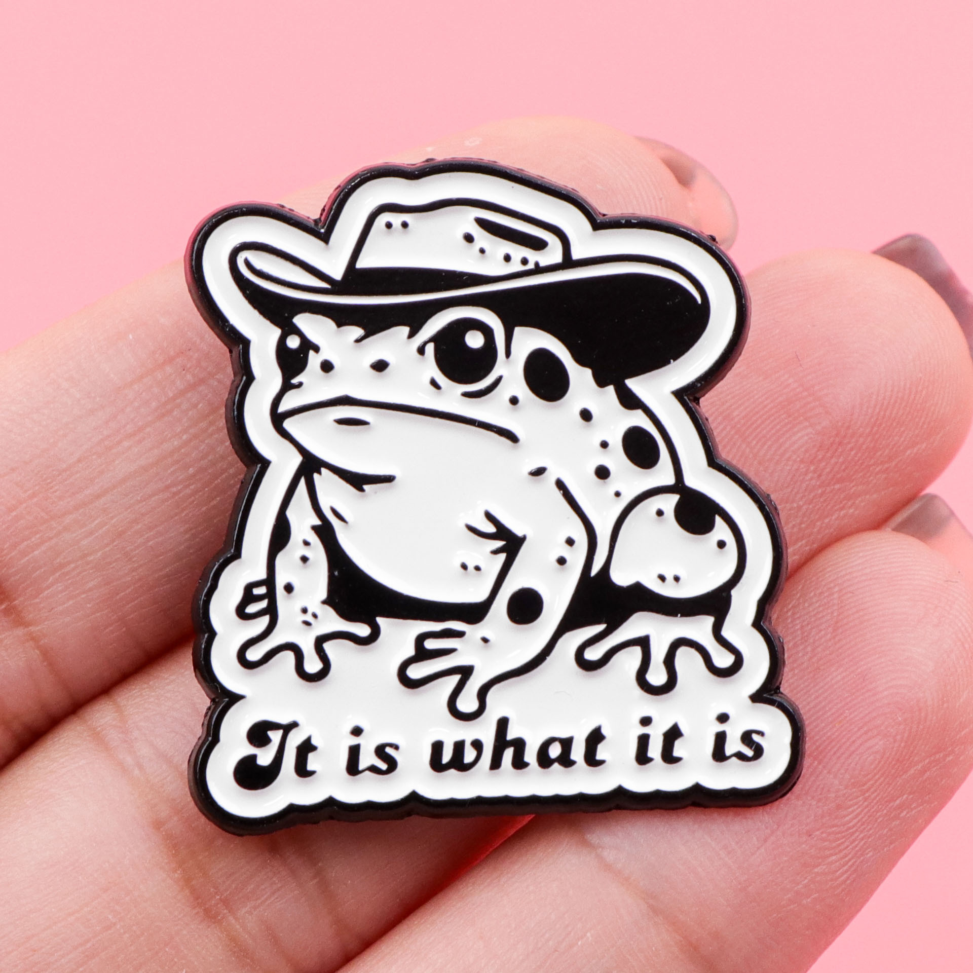 Cartoon Frog Brooch Pin Badge  - Embroidery Wallpaper avis et prix