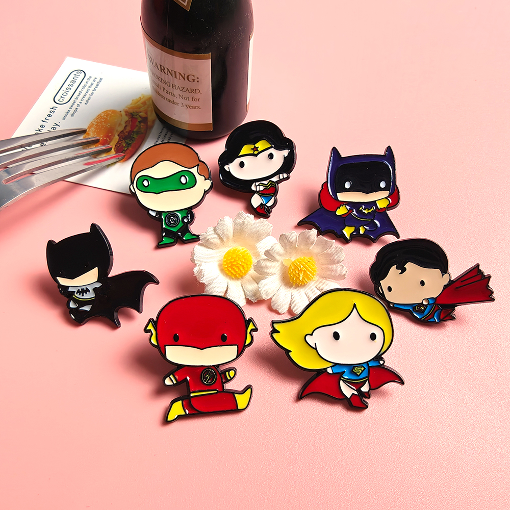 7pcs Cartoon Anime Enamel Lape - Embroidery Wallpaper avis et prix