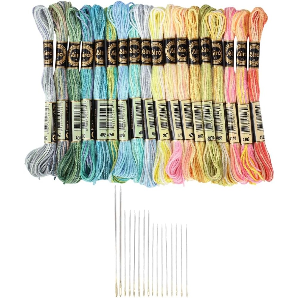 18 Skeins 6-Ply Polyester Embr - Embroidery Machine avis et prix