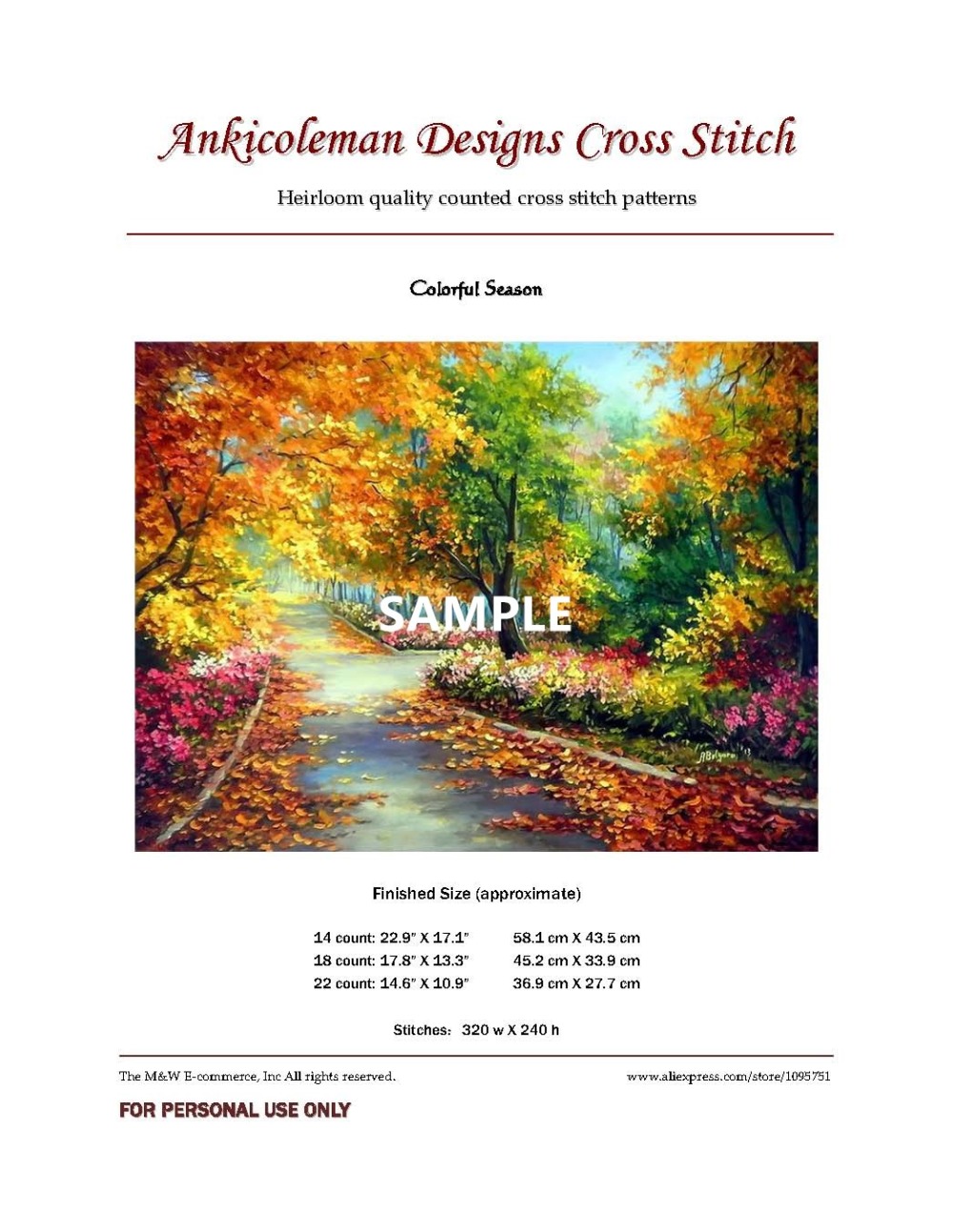 Needlework for embroidery by A - Embroidery Vendor avis et prix