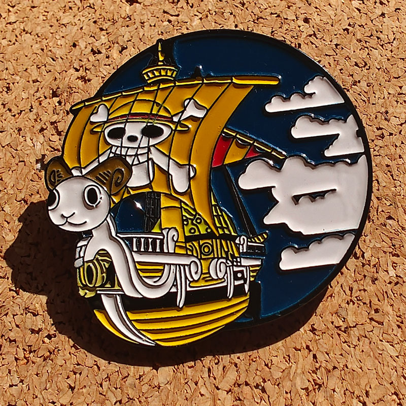 One Piece Enamel Pins Brooch T - Embroidery Wallpaper avis et prix
