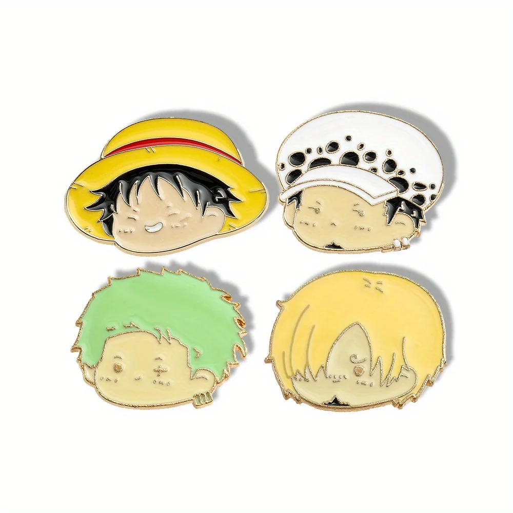 4 Pcs Anime Character Brooch S - Embroidery Wallpaper avis et prix
