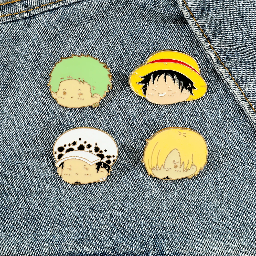 4 Pcs Anime Character Brooch S - Embroidery Wallpaper avis et prix