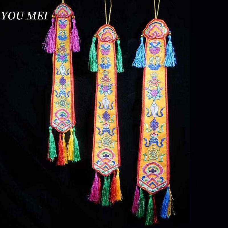 Nepal Handmade Eight Auspiciou - Embroidery Handicraft avis et prix