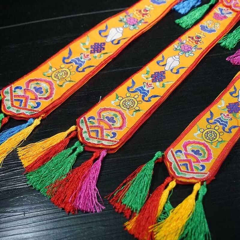 Nepal Handmade Eight Auspiciou - Embroidery Handicraft avis et prix