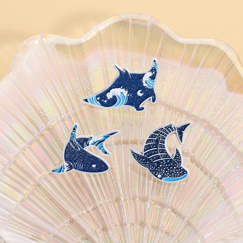 Cartoon Marine Creatures Ename - Embroidery Whale avis et prix