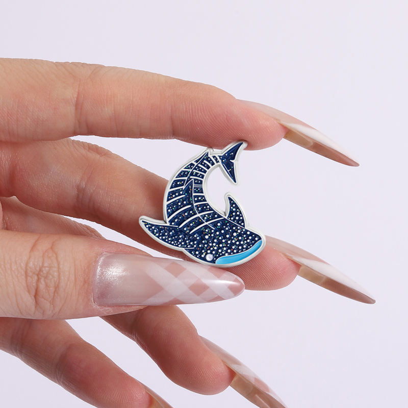Cartoon Marine Creatures Ename - Embroidery Whale avis et prix