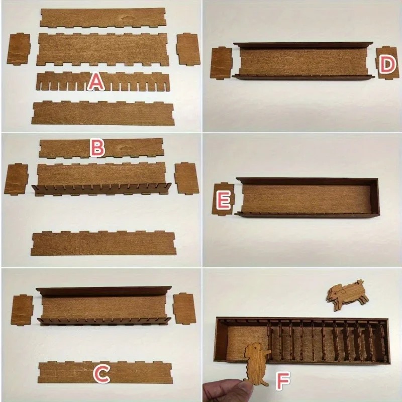2026 Wooden Rabbit Spool Set w - Embroidery Cat avis et prix