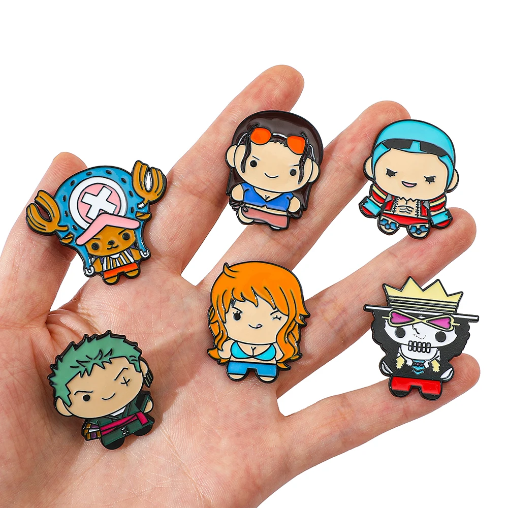 9 Pcs Creative Cartoon Brooch  - Embroidery Wallpaper avis et prix