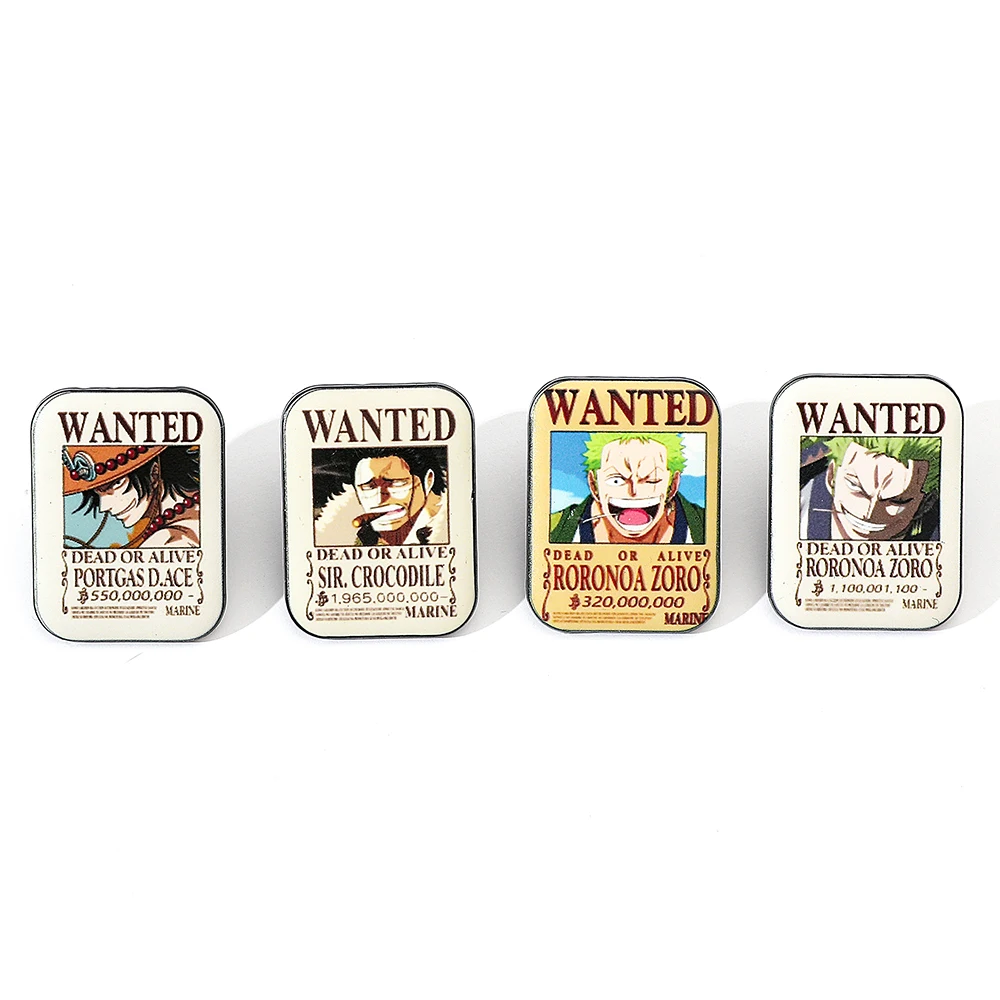 4 Pcs Fashion Cartoon Anime Br - Embroidery Wallpaper avis et prix