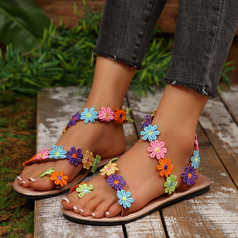 Bohemian Embroidery Flower Des - Embroidery Handicraft avis et prix