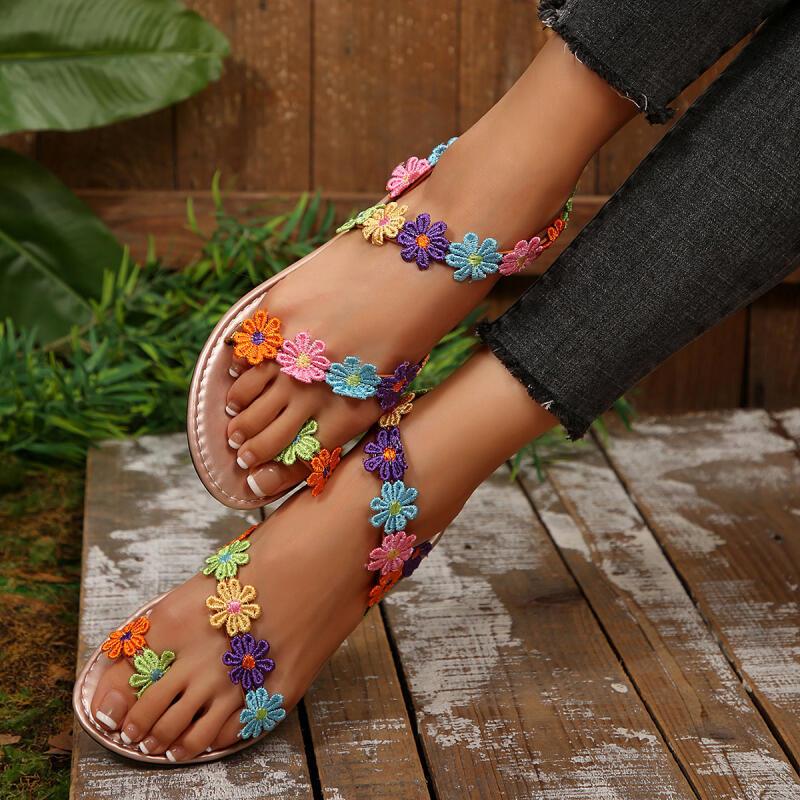 Bohemian Embroidery Flower Des - Embroidery Handicraft avis et prix