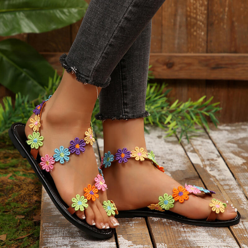 Bohemian Embroidery Flower Des - Embroidery Handicraft avis et prix