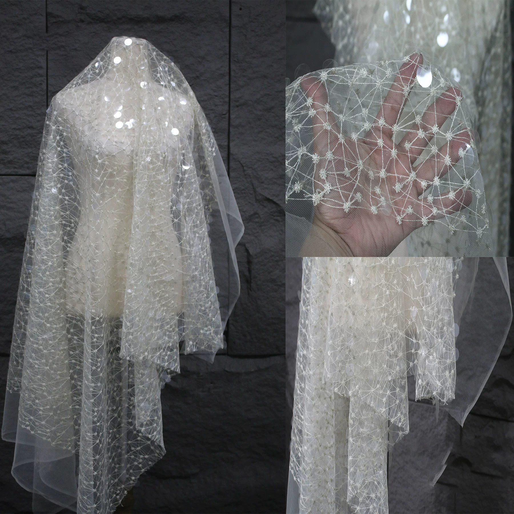 1yard Sequin embroidery thread - Embroidery Bag avis et prix