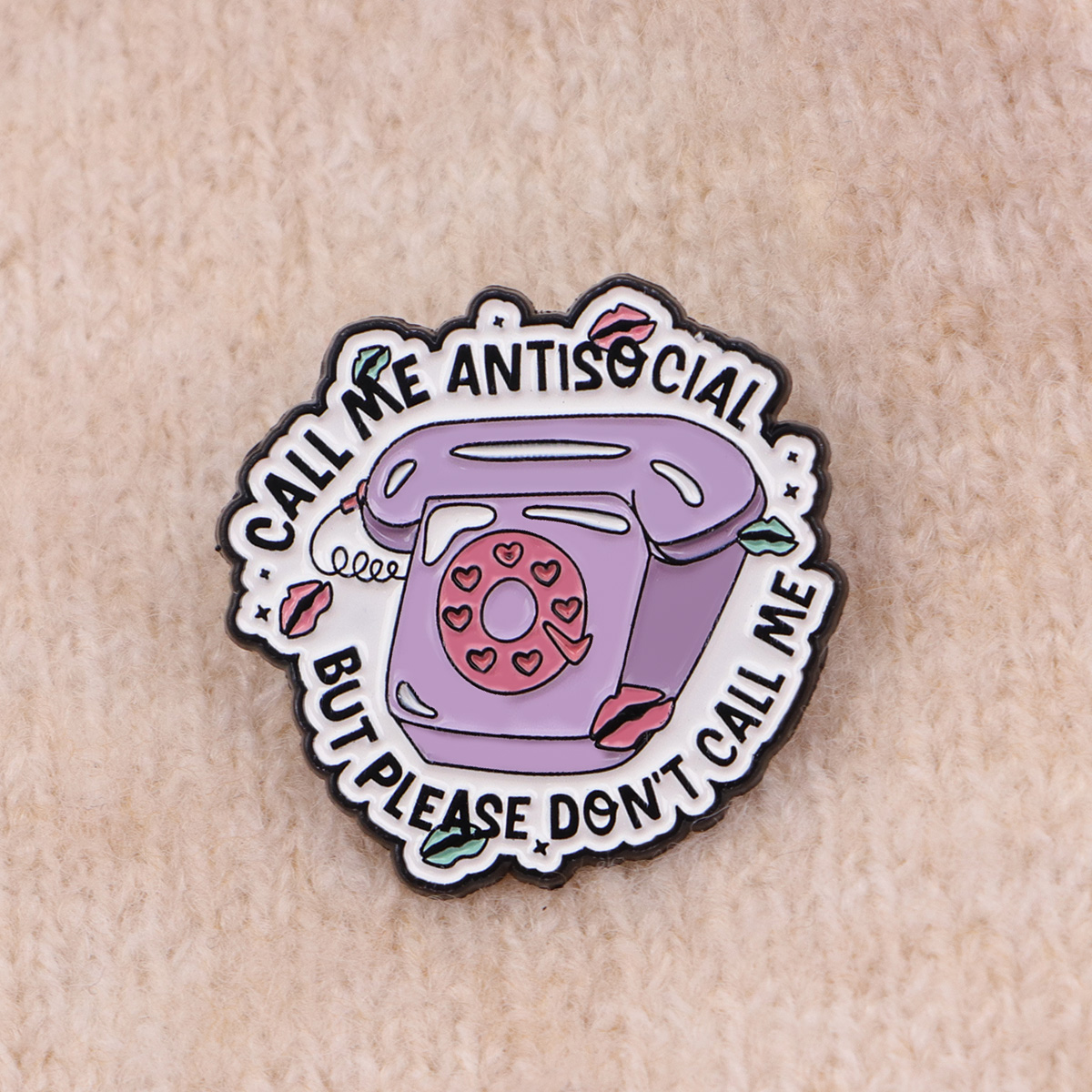 Arabic Quotations Enamel Pin C - Embroidery Whale avis et prix