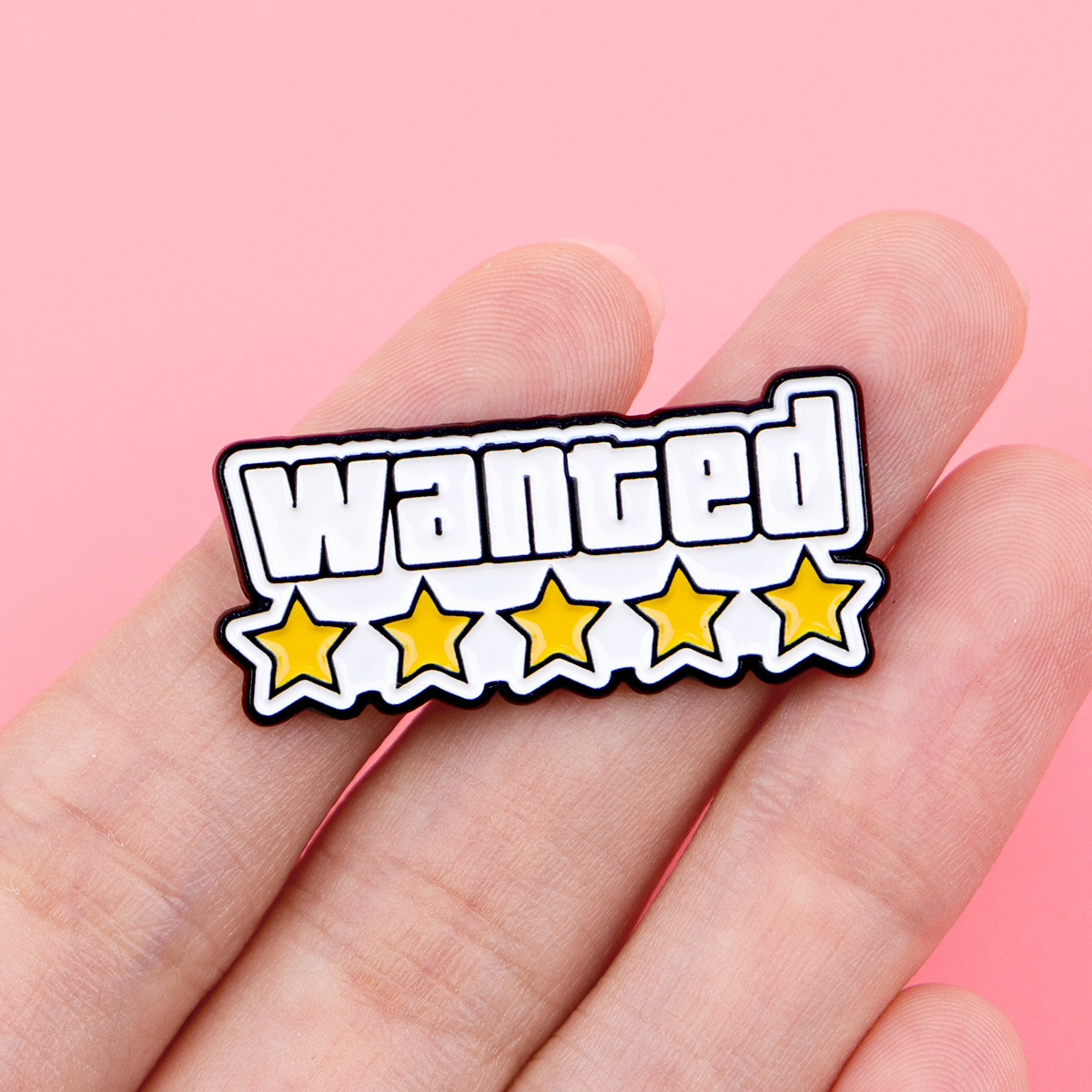 Funny English Brooch Pin Cloth - Embroidery Wallpaper avis et prix
