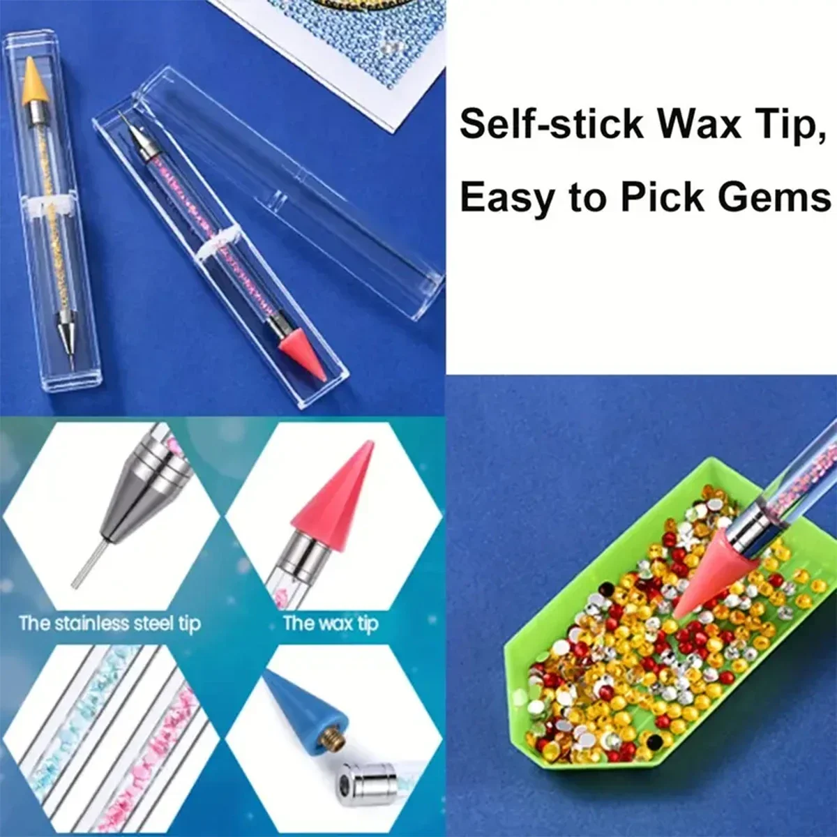 Waxless Diamond Painting Tool, - Embroidery Handicraft avis et prix