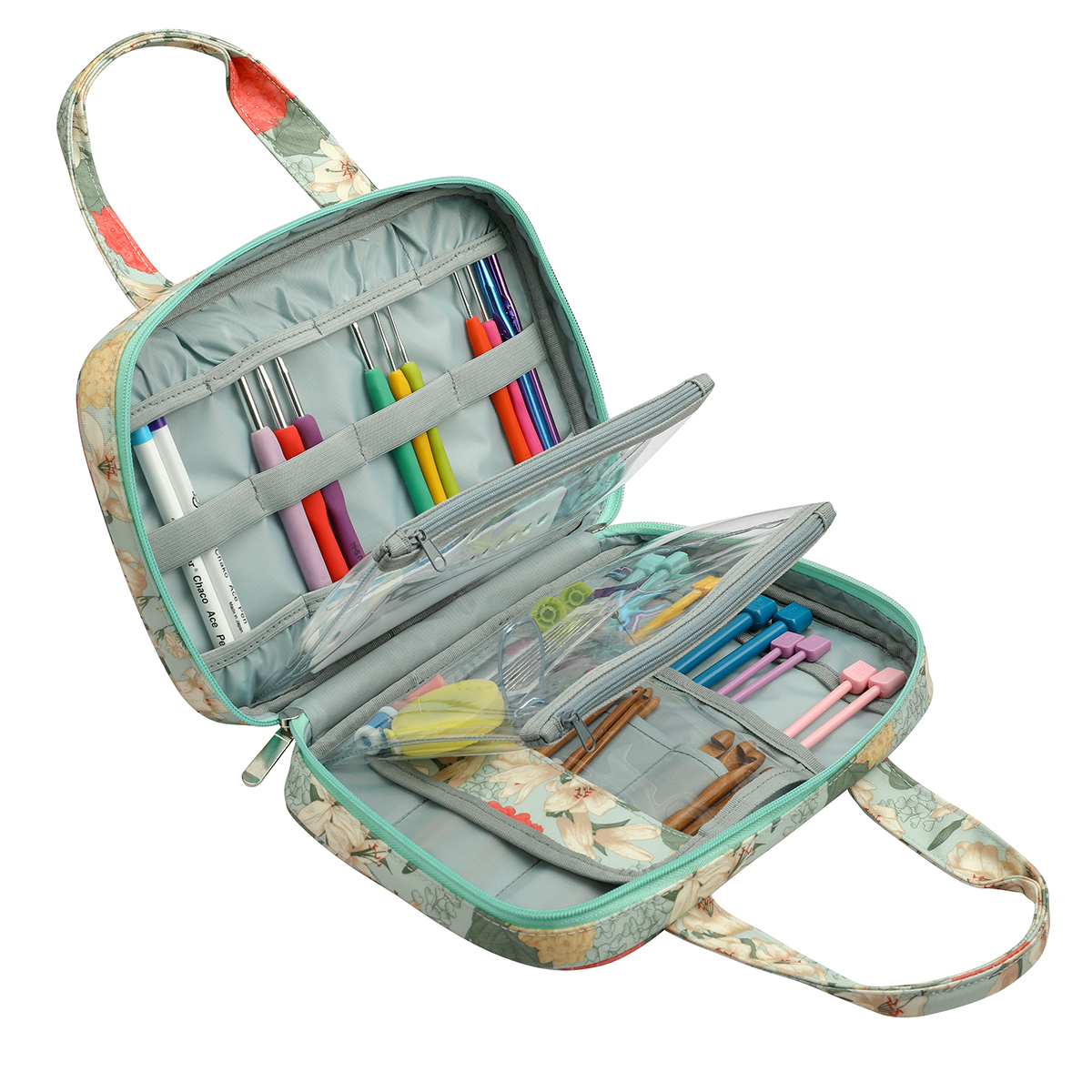 Lake Blue Yarn Bag Embroidery  - Embroidery Bag avis et prix