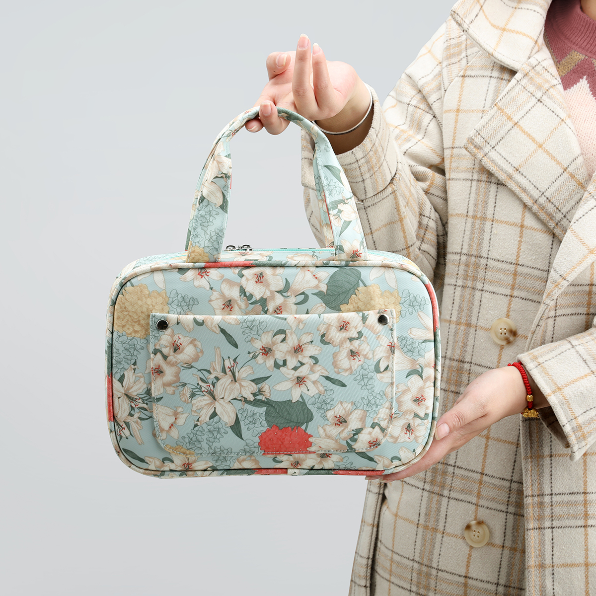 Lake Blue Yarn Bag Embroidery  - Embroidery Bag avis et prix