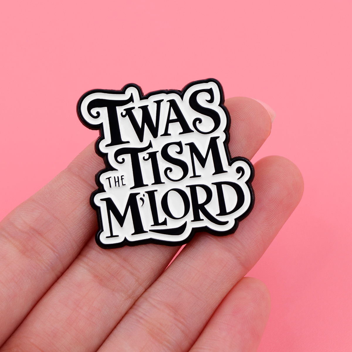 Funny Autism Enamel Pin Cartoo - Embroidery Illustration avis et prix