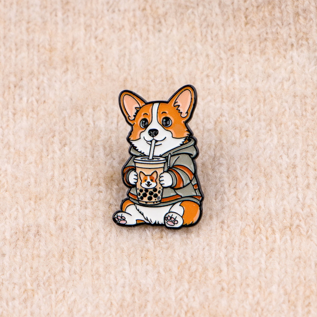 Mexican Cartoon Enamel Pin Cut - Embroidery Illustration avis et prix
