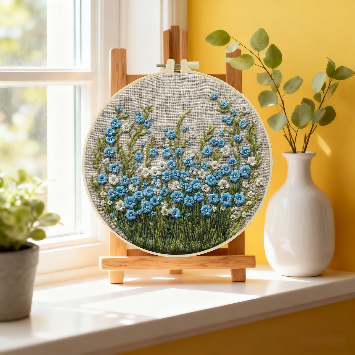 1pc 20X20CM/15X15CM 7.87/6.3in - Embroidery Whale avis et prix