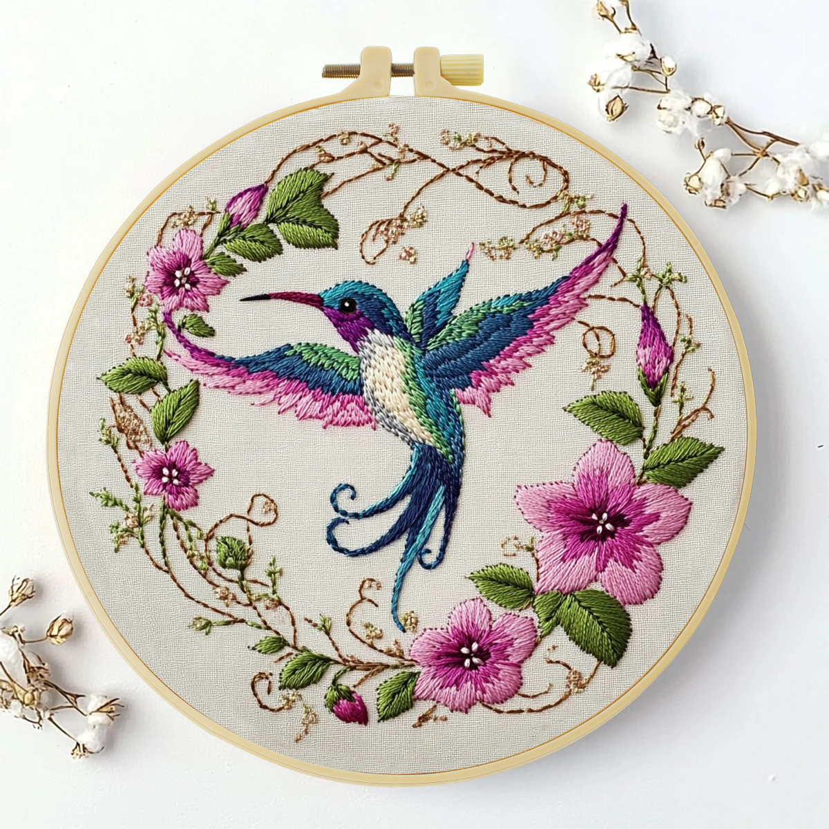 1pc 20X20CM/7.87inch Beautiful - Embroidery Whale avis et prix
