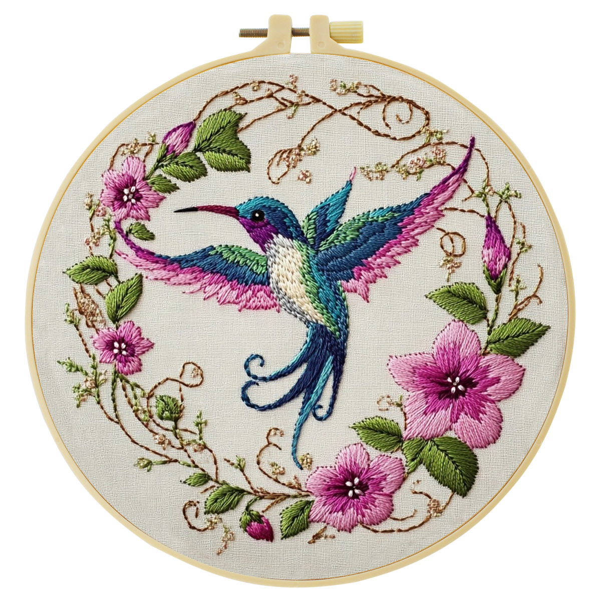 1pc 20X20CM/7.87inch Beautiful - Embroidery Whale avis et prix