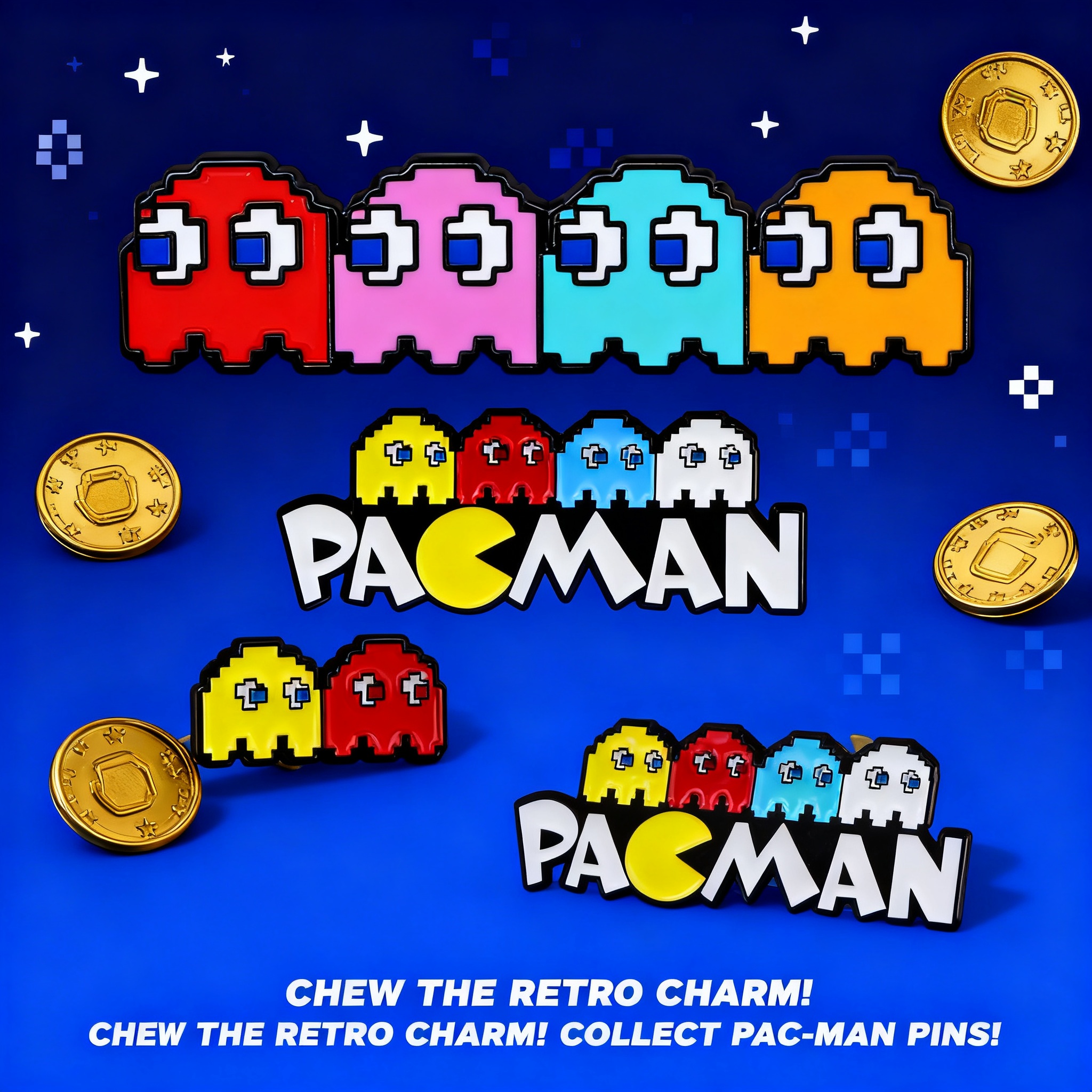 Pac-Man Game Brooch Pin Badge  - Embroidery Wallpaper avis et prix