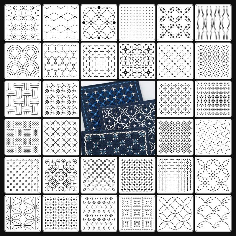 NEW 9/32Pc Sashiko Embroidery  - Embroidery Handicraft avis et prix