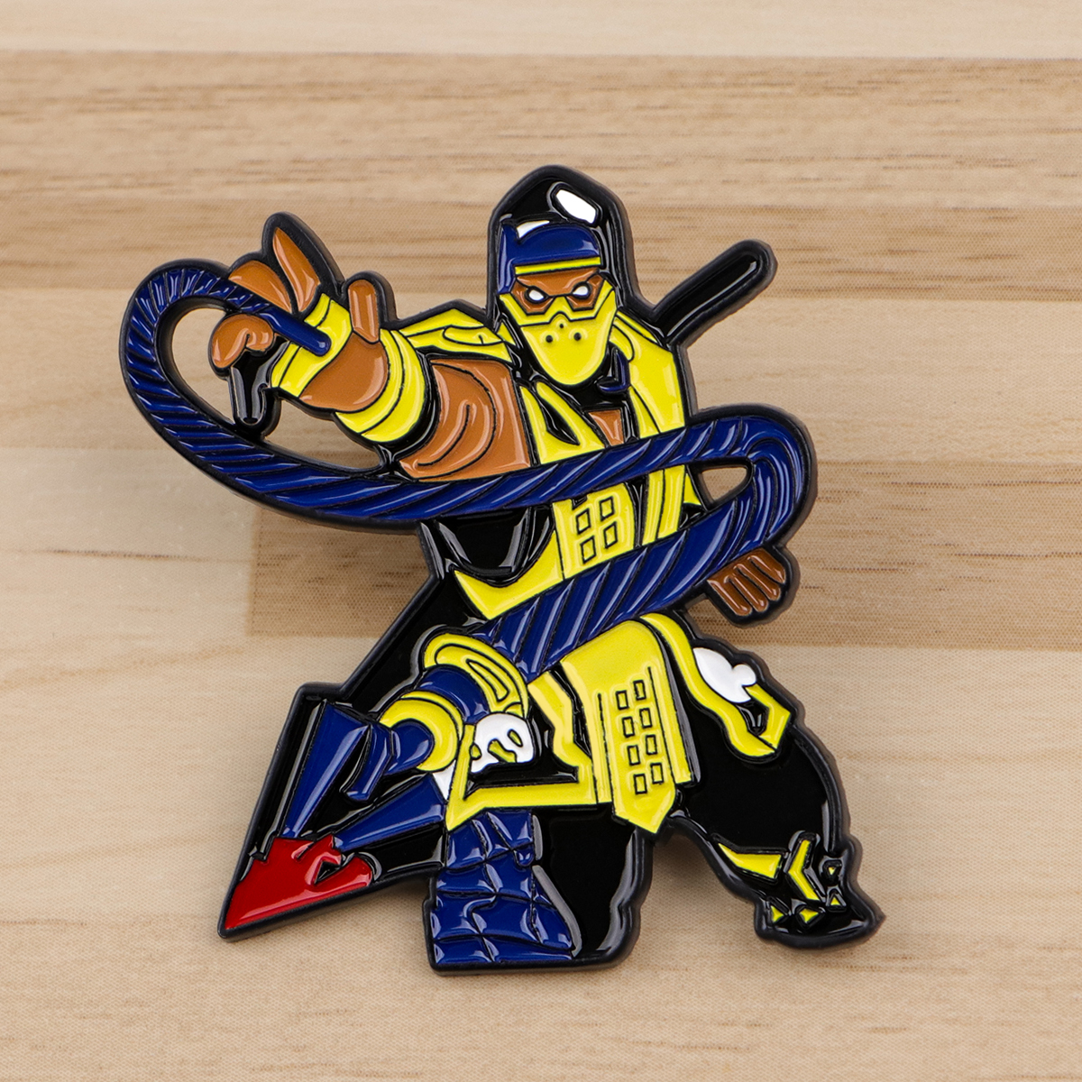 Street Games Enamel Pin Badges - Embroidery Illustration avis et prix