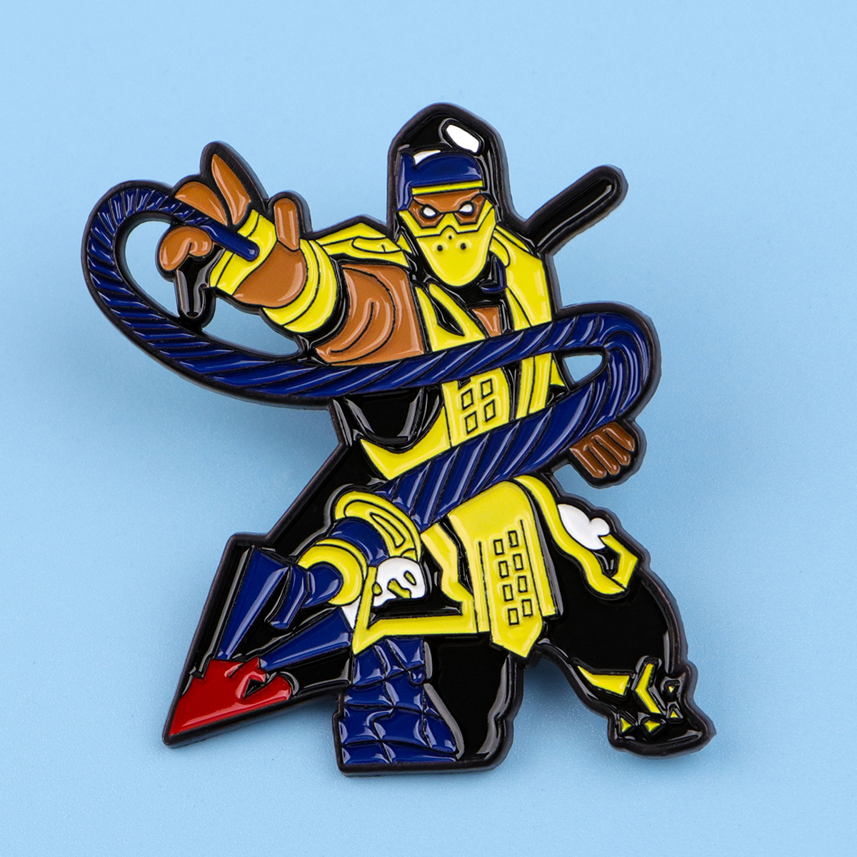 Street Games Enamel Pin Badges - Embroidery Illustration avis et prix