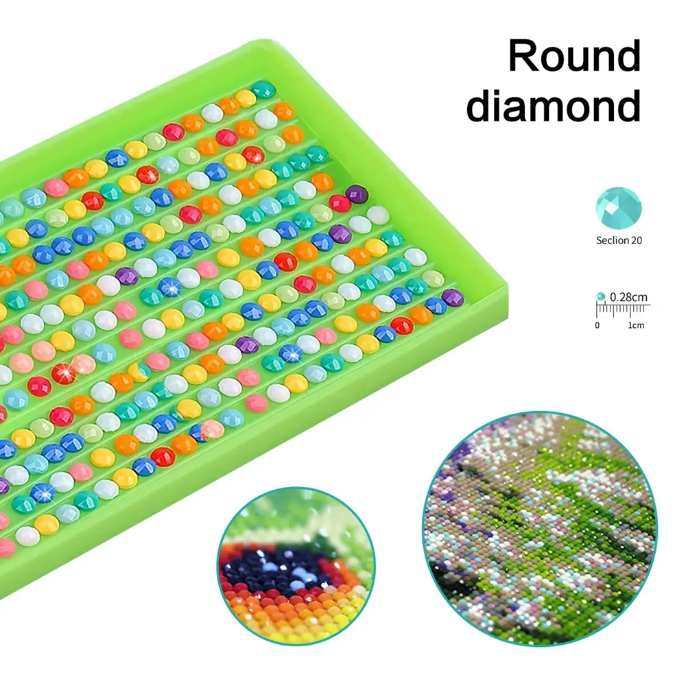 1pc frameless  5D DIY Diamond  - Embroidery Cat avis et prix