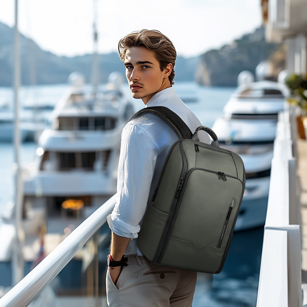 HK Business Men's Backpack 15. - Embroidery Bag avis et prix