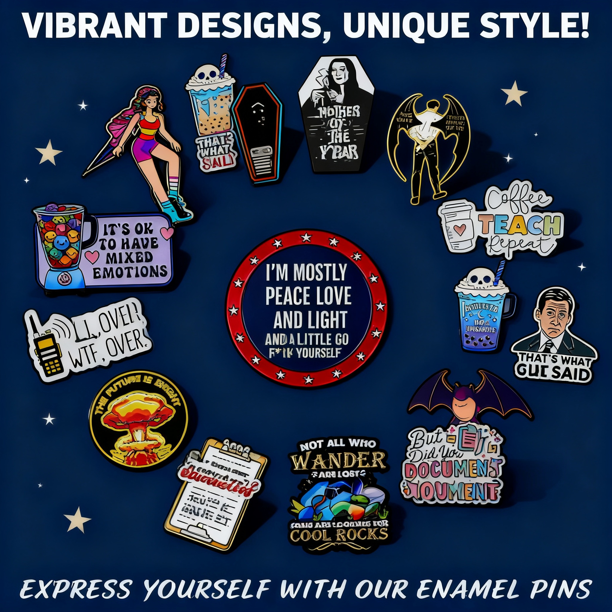 Enamel Brooch Badge Pin Alloy  - Embroidery Wallpaper avis et prix