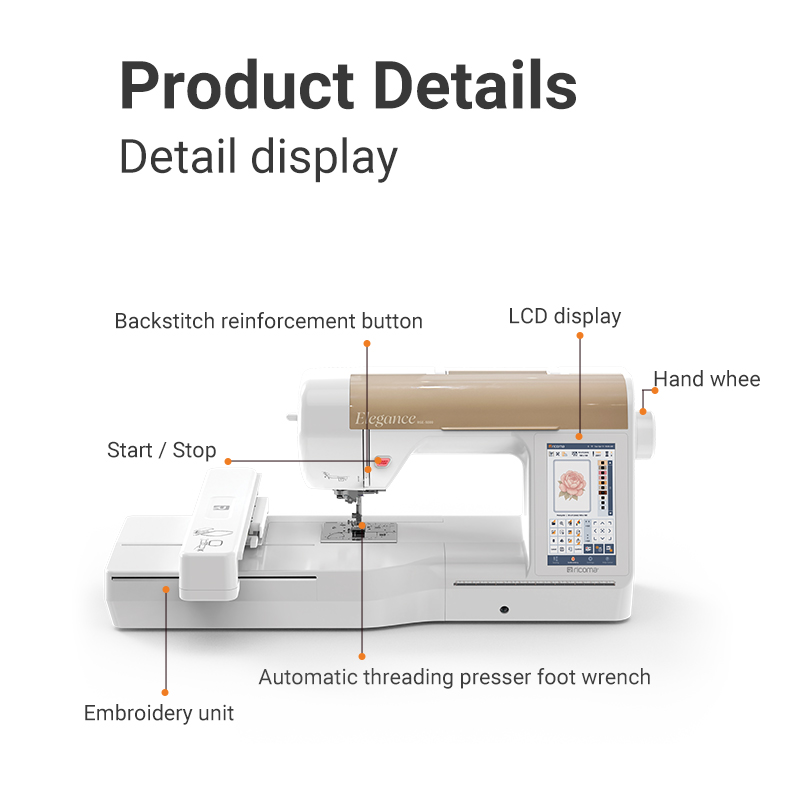 Easy Use Ricoma RSE5000 Househ - Embroidery Machine avis et prix