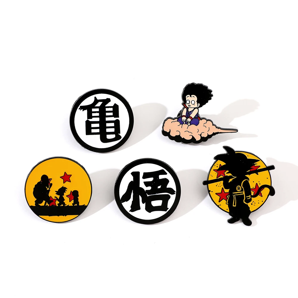 6 Pcs Hot Blooded Anime Brooch - Embroidery Wallpaper avis et prix
