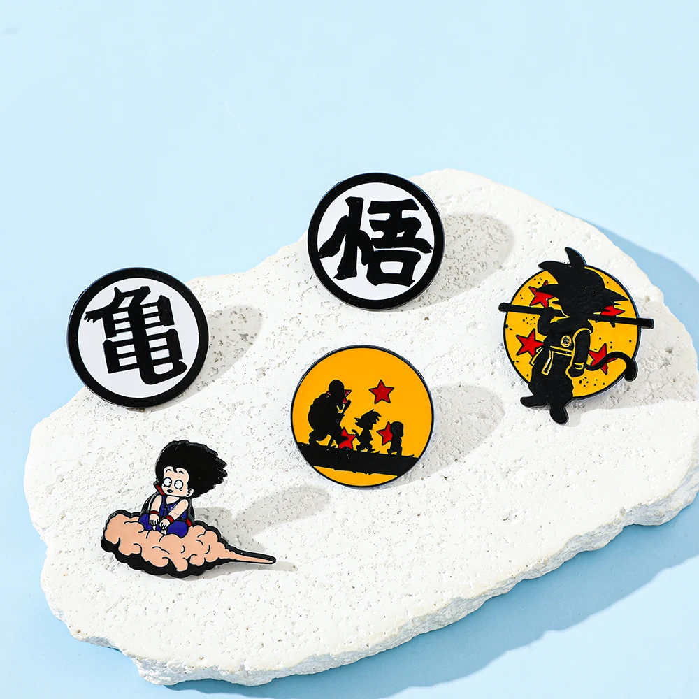 6 Pcs Hot Blooded Anime Brooch - Embroidery Wallpaper avis et prix
